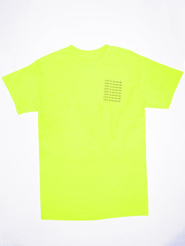 Adult Tee - Safety green