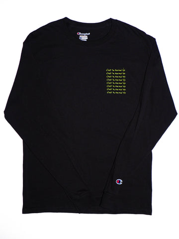 Adult Long Sleeve Tee - Black